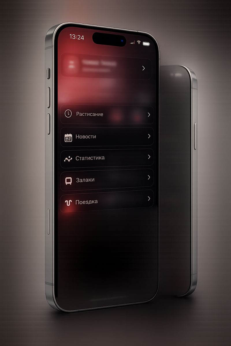 Мобильное приложение «ЗПАТП Карты» на экране смартфона